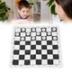 thumbnail image 5 of Juego De Damas, Juego De Mesa Educativo Portátil Plegable De Cuero PU Para Niños Y Adultos, 5 of 7