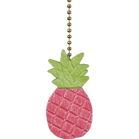 Clementine Designs Joli en Rose Ananas Lumière de Ventilateur de Plafond Tirage Dimensionnel