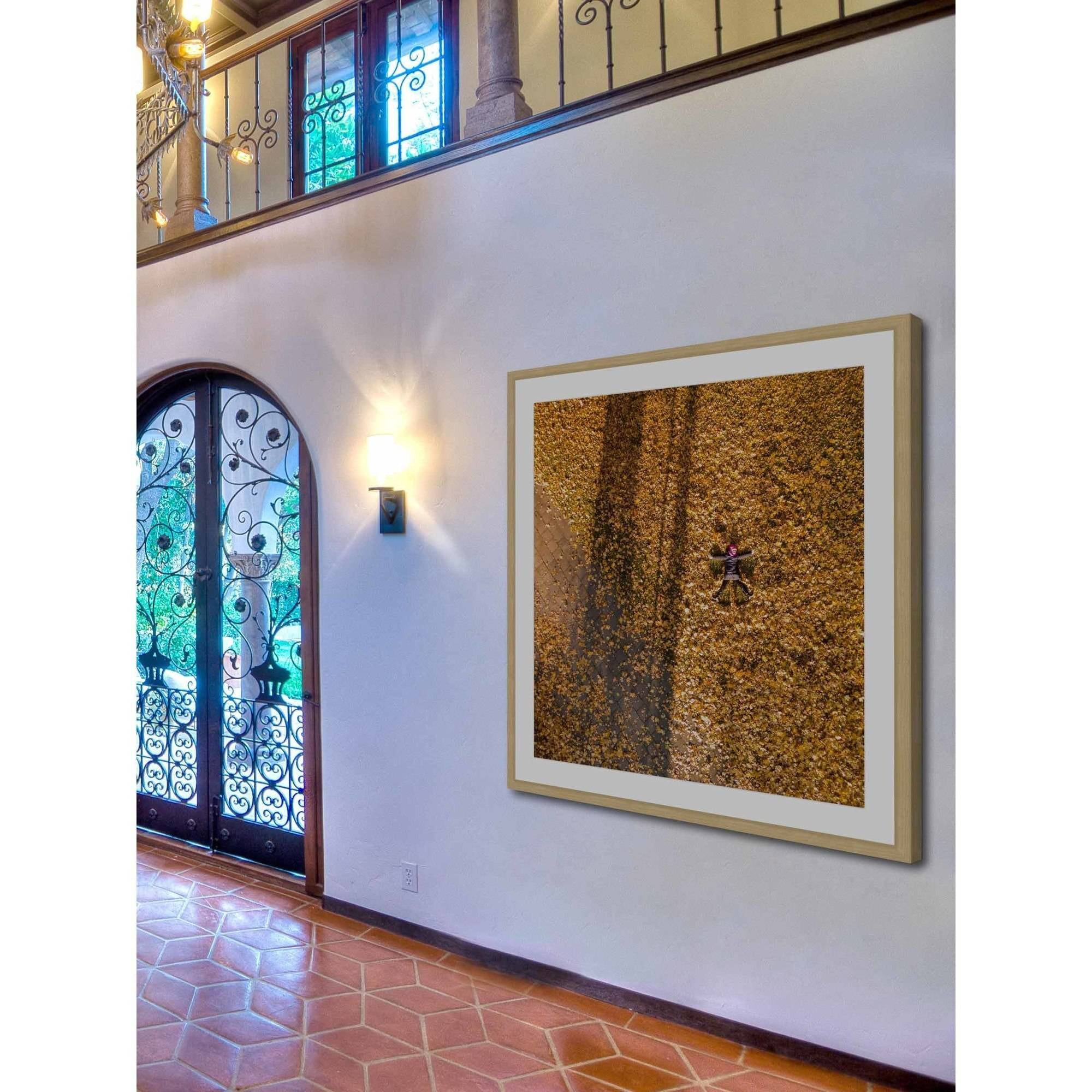 Marmont Hill "Leaf Angel" By Karolis Janulis Framed Painting Art Print, 12.0" x 1.5"