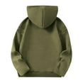 thumbnail image 6 of Bnwani Hoodies for Girls Long Sleeve Oversized Fleece Sweatshirt Cute Plain Tops Pullover, 6 of 8