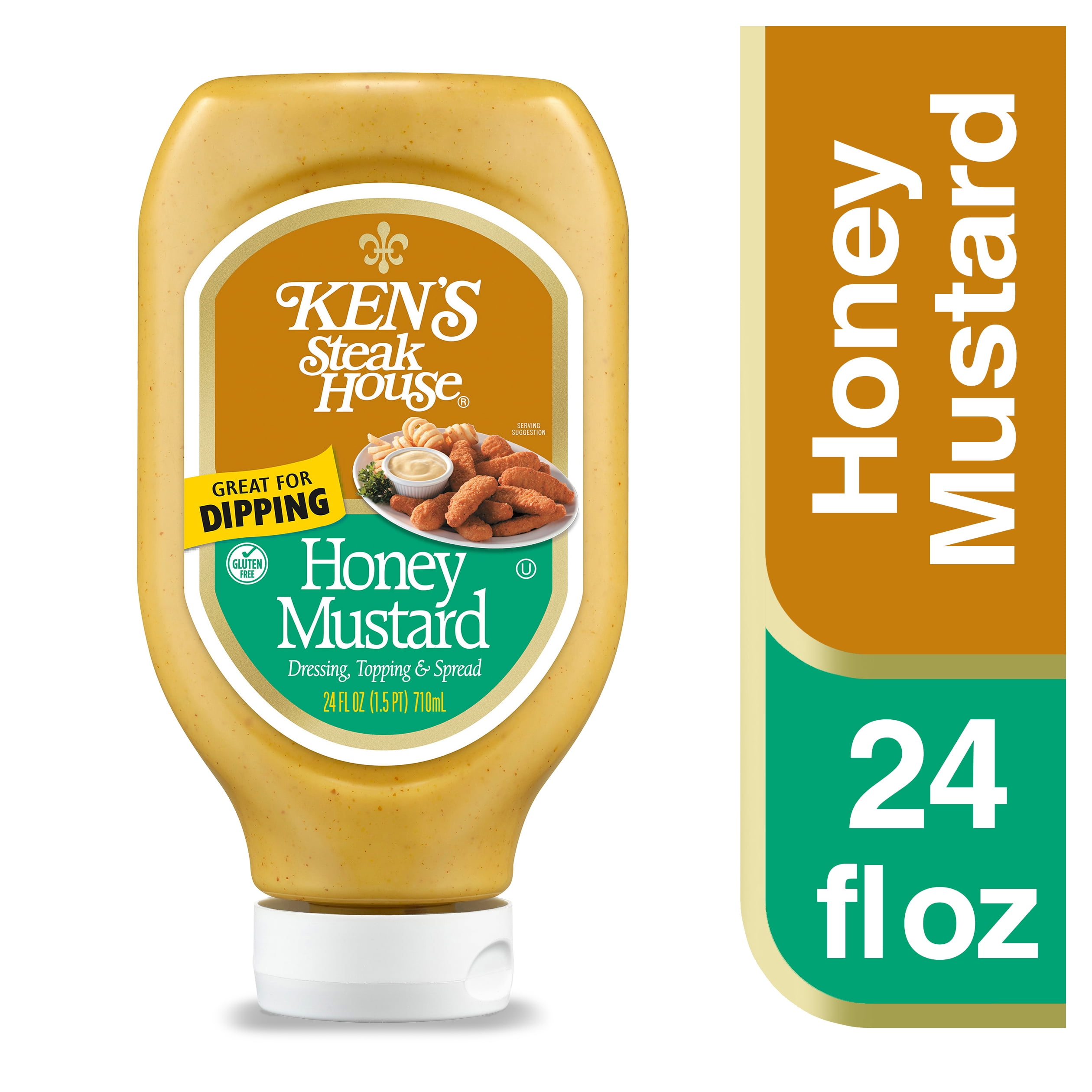 Ken's Steak House  Honey Mustard, 24 Fl Oz