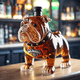 thumbnail image 3 of Whiskey Decanters Set, Glass Animal Shaped Bottles, Novelty Bar Display, Decorative Liquor Container 300ml (Eagle A model), 3 of 5