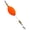 Orange, variant on BIMZUC Red Fish Cork Float Fishing Tackle High Sensitivity Durable Bobber Stick for Deepwater, Orange