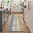 thumbnail image 3 of GENIMO 2'x3' Minimalist Area Rug, Machine Washable Non Slip Low Pile Rug for Entryway Front Door Kitchen Bathroom, Muted Neutral, 3 of 7