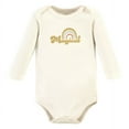 thumbnail image 3 of Hudson Baby Cotton Long-Sleeve Bodysuits, 3-Pack, Newborn- 24 Months, 3 of 5