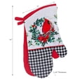 thumbnail image 2 of Christmas Oven Mitts 2Pcs Cardinal Cardinal - Ensemble De 2, 2 of 2