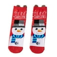 thumbnail image 4 of Christmas Socks Womens Crew Socks, Holiday Colorful Socks, Xmas Socks for Winter O, 4 of 8