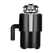 3/4horsepower Continuous Feed Garbage Disposal, 1500RPM AC Motor, 3-Bolt Mount Kitchen Sink Grinder with Splash Guard & Power Cord