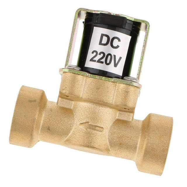 1/2BSP Brass Electromagnetic Válvu de Agua Accesorios para Limpiadoras a Presión Sunnimix Válvula de solenoide de agua de 220 V