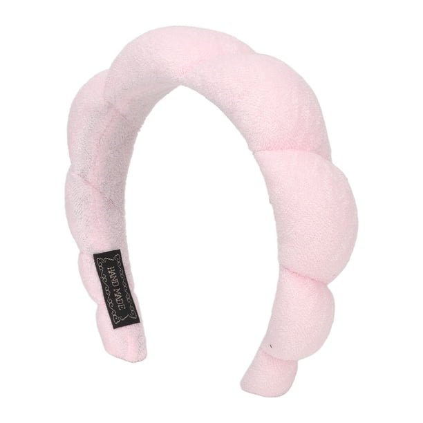 Diadema De Spa, Esponja De Spa Y Toalla De Tela, Banda Para El Cabello Acolchada, Diadema Acolchada Para El Cuidado De La Piel, Lavado De Cara, Eliminación De Maquillaje, Ducha