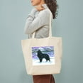 thumbnail image 3 of CafePress - Belgian Sheepdog In Snow Tote Bag - Unisex Canvas Tote Bag, Beige, 1-Piece, 3 of 7