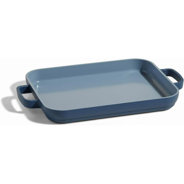 Griddle Pan Versatile Nonstick Ceramic Sheet Pan & Stovetop Griddle | Toxin DualUse with Ergonomic Handles | .LCapacity Oven Up to °C | Spice