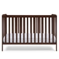 thumbnail image 4 of Delta Children Emmie 4-in-1 Convertible Crib - Converts from Baby Crib to Toddler Bed, Daybed and Sofa Bed, Fits Standard Full-Size Crib Mattress, Espresso, 4 of 8