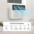 thumbnail image 2 of Dateyes 12000 BTU 6-in-1 Window Air Conditioner, WiFi Smart & Remote, LED Touch Control, 6 Modes 3 Fan Speeds, Quiet Energy Saving for 550 Sq.Ft, 2 of 6