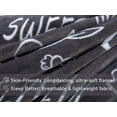 thumbnail image 2 of Flannel Blanket for Grandma - Grey Throw Blankets - Personalised Gifts for Grandma - Machine Washable Super Soft, Cosy Grandma Blanket | Birthday Gifts for Grandma - Grandmother Gift Christmas, 2 of 6