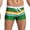 Green, variant on Miqool Men's Athletic Swim Jammers Square Leg Quick Dry Compression Swim Briefs Swimsuit UPF 50+ Training Swim Shorts Swim Trunks Swimwear