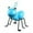 Blue-458, variant on Limited Time Savings, Iron Art Ant Wall Hanging, Home Decor, Rustic Design, office Entryway, Wall Accent, Durable Metal Construction, Ant Figurine Ornament, Redundant Ant Art JACSZPA Limited Stock