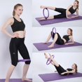 thumbnail image 1 of Dual Grip Pilates Ring Body Sport Exercise Fitness Weight Yoga Tool Magic Circle, 1 of 4