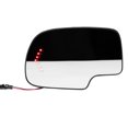 thumbnail image 4 of Mirror Glass Heated Turn Signal Left Side for Chevy GMC Cadillac, 4 of 7
