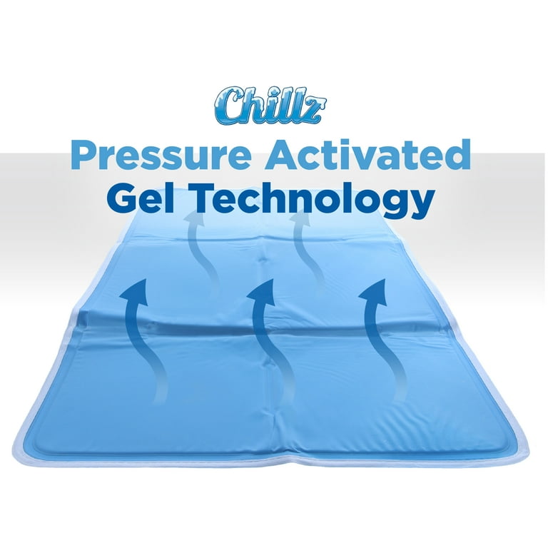 Cool Care Technologies Cooling Gel Pad - This Cooling Mattress Pad Helps  You Feel Cooler in Bed, Ideal for Summer - Pressure-Activated Cooling Gel