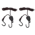 thumbnail image 1 of 2 PCS Pulley Ratchets Kayak and Canoe Boat Bow and Stern Rope Lock Tie Down Strap 1/8 Inch Heavy Duty Adjustable Rope Hanger 68KG Weight Capacity, 1 of 5