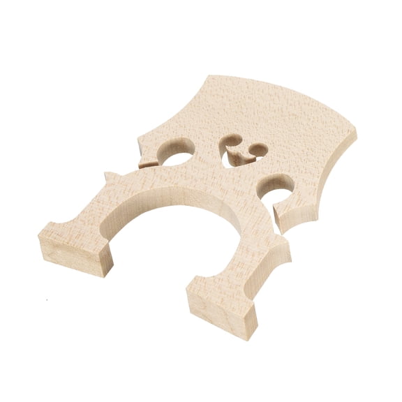 Uxcell Cello Bridge Maple Wood for 1/2 Cello Replacement Instrument Parts