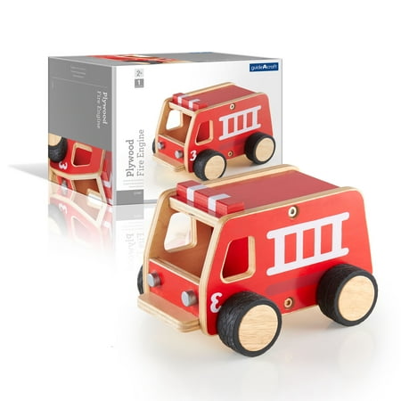 Plywood Fire Engine