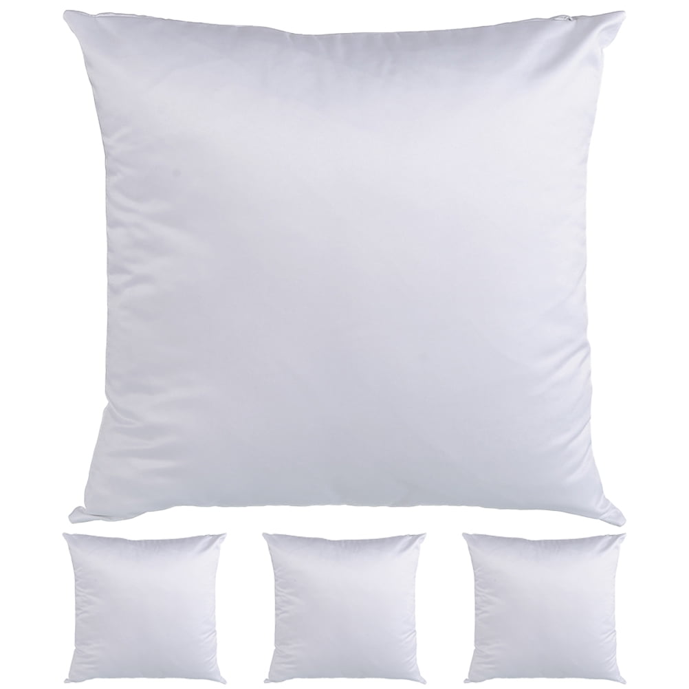 White Sublimation Colorful Pillow Covers Peach Skin Velvet Throw