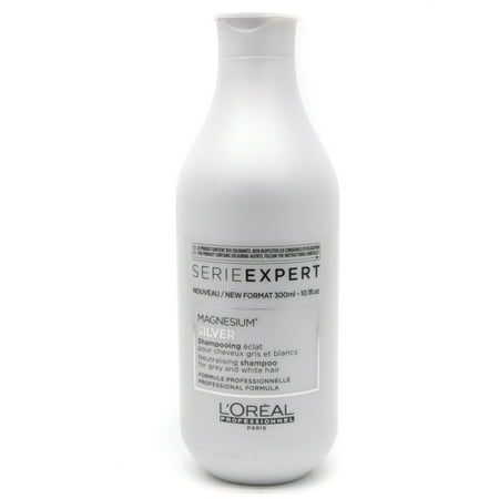 L'Oreal Professionnel Serie Expert - Silver Magnesium Neutralising Shampoo (For Grey and White Hair) 300ml/10.1oz