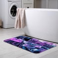 thumbnail image 6 of Mineralcolored Nacre Bath Rugs 16x24 Inch Non Slip Bath Mat Quick Dry Super Absorbent Thin Bath Rug Fit Under Door Washable Bath Floor Rugs for Bathroom Bathtub Shower Sink,Multi 10, 6 of 6