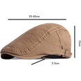 thumbnail image 2 of CoCopeaunts Newsboy Hats for Men Berets Cotton Ivy Newsboy Flat Cap Spring Summer Artist Painter Beret Hat Adjustable Cabbie Hat, 2 of 8