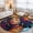 Multicolor, variant on African American Washable Round Area Rug 3 ft, Colorful Abstract Black Woman Soft Non Slip Rugs Stain Repellent Indoor Felt Carpet for Living Dining Room Bedroom Home Office