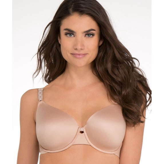 WARNER'S Toasted Almond Cloud 9 Back Smoothing T-Shirt Bra, US 36D, UK 36D, NWOT