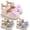 Blue, variant on Toddler Baby Girls Canvas Sandals, Soft Sole Bowknot Anti-Slip Breathable Flats, Cute Summer Shoes