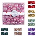 thumbnail image 3 of CSChome Christmas Ball Set 44Pcs Unbreakable Colorful Christmas Ball Pendant Set for Festive Party Decoration, 3 of 7