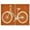 BASE02-2105-TRANS-NA23, variant on PixonSign Canvas Print Wall Art Set Geometric Close-Up of Bike Pedal and Wheel Kids Shapes Illustrations Modern Art Chic Urban Multicolor Ultra for Living Room, Bedroom, Office - 16"x24"x2