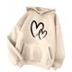 thumbnail image 1 of Gibobby Sudadera mujer, Slack Water Graphic Sudadera con Capucha Slack Water Graphic Sudadera con Capucha para Mujer(Beige,G), 1 of 3
