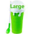 thumbnail image 1 of Botella de agua de jugo casera exprimible de verano, batidor congelado rápido, taza de arena, pellizco, enfriamiento rápido, máquina para hacer granizados de helado mágico, 1 of 7