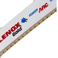 thumbnail image 5 of Lenox Tools Gold Power Arc Curved Metal Cutting Reciprocating Saw Blades 6 Inch 18TPI - 5 Pack, 5 of 5