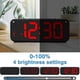thumbnail image 2 of Loud Alarm Clock For Heavy Sleepers Adults,dual Alarm Clock With Bed Shaker,for Bedrooms,6.5in Disp 26-27s, 2 of 5