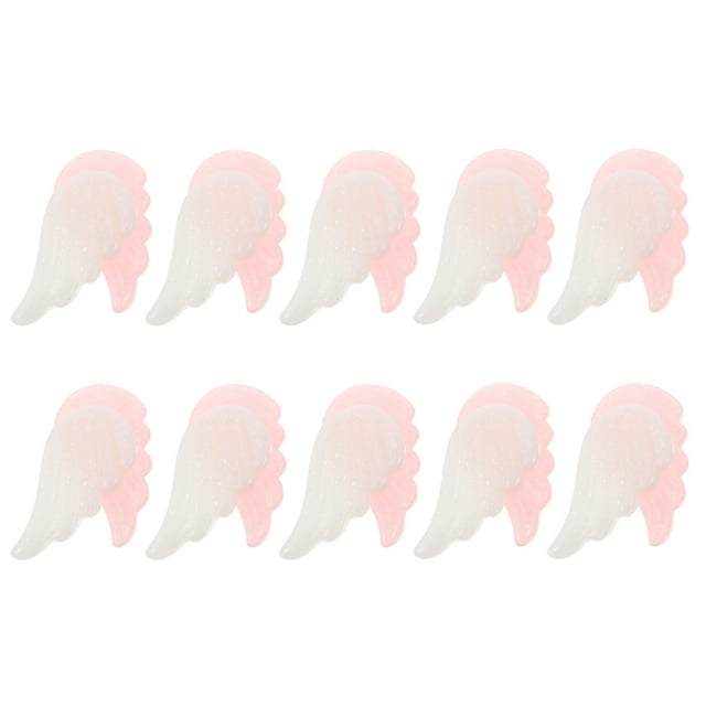 unbranded 20Ud Decoraciones Pequeñas Alas De Ángel Para Clips De Cabello Y Accesorios A Mano