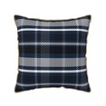 thumbnail image 1 of ZNDUO Blue Check Style Pattern Throw Pillows for Couch-Indoor Decorative Pillows,20"x20", 1 of 8