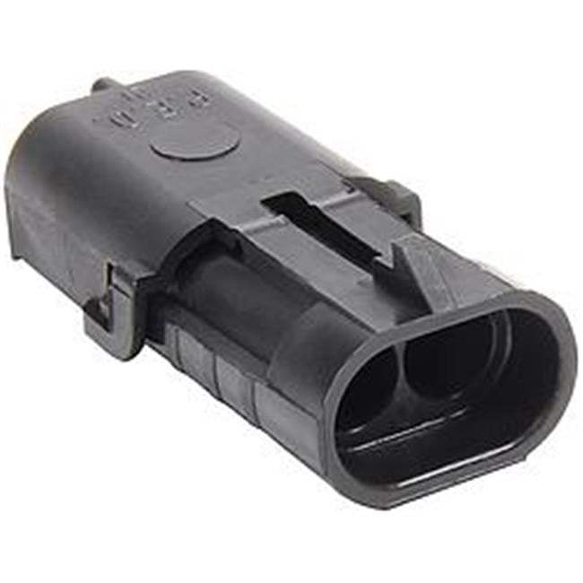 Allstar 2 Pin Weather Pack Shroud Housing Allstar 2 Pin Weather Pack Shroud Housing