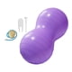 thumbnail image 1 of Pelota de cacahuete ligera para entrenamiento de fuerza central con bomba para gimnasio, hogar y oficina Púrpura, 1 of 9