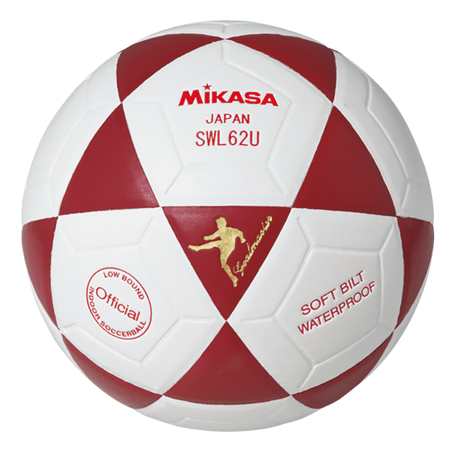Mikasa SWL62 Serie Balón de Fútbol Sala, Bajo Rebote 62cm Rojo