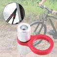 thumbnail image 2 of Clip de tubo de aceite de bicicleta plegable duradero, línea de guía de freno, Cable de abrazadera de guía de Cable de bicicleta Rojo plateado Zulema Tubo de aceite de bicicleta clip fijo, 2 of 8
