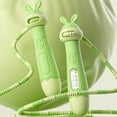thumbnail image 3 of Jump Rope with Counter Length Adjustable Tangle-free Ergonomic Handle Skipping Rope Workout Fitness Equipment for Kids, 3 of 7