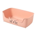 thumbnail image 2 of GROWTH TANK Under Desk Storage Box Rolling Wheels Container for Dormitory Pantry Bedroom Pink, 2 of 9
