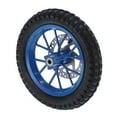 thumbnail image 4 of Front Tire, High Rigidity Anti Rust Rubber Tyre Durable  For 47cc 49cc 2 Stroke Mini Dirt Bike Blue, 4 of 8