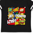 thumbnail image 4 of Inktastic My Grandpa Loves Me Superhero Boys or Girls Toddler T-Shirt, 4 of 5
